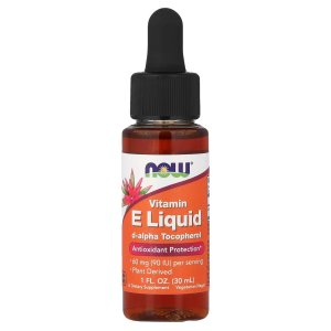 NOW Foods Natural Vitamin E-Oil Liquid (D-Alpha Tocopherol) Antioxidant Protection