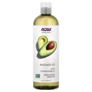 NOW Foods Solutions Avocado Oil 100% Pure Moisturizing Oil Nutrient Rich and Hydrating
