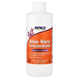NOW Foods Aloe Vera Concentrate (40:1 Concentrate Contains Active Polysaccharides)