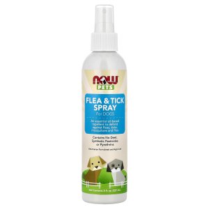 NOW Foods Pets Flea &amp; Tick Spray for Dogs (237 ml)