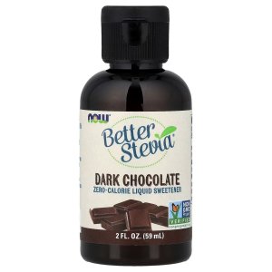NOW Foods Better Stevia Organic Zero-Calorie Liquid Sweetener Keto Friendly Suitable for Diabetics No Erythritol