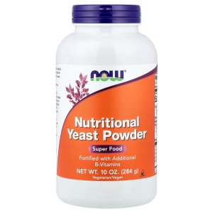 NOW Foods Nutritional Yeast Powder Fortified with Additional B-Vitamins