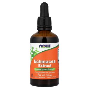 NOW Foods Echinacea Extract Liquid with Dropper Immune System Support