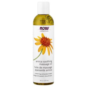 NOW Foods Solutions Arnica Soothing Massage Oil Comforting Antioxidant Blend