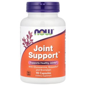 NOW Foods Joint Support™ with Glucosamine Boswellin® and Sea Cucumber 90 Capsules