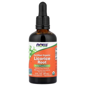 NOW Foods Certified Organic Licorice Root  (59 ml)