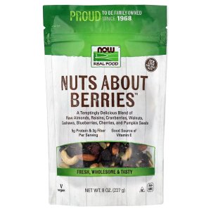NOW Foods Real Food Nuts About Berries™ (227 g)
