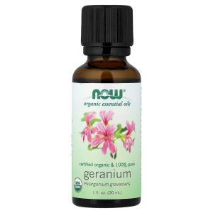 NOW Foods Essential Oils Organic Geranium 30 ml)