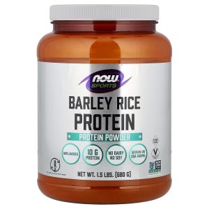 Now Foods Sports Barley Rice Protein 10 g Unflavored Powder 680 g