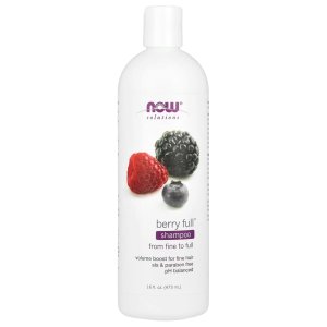 NOW Foods Solutions Berry Full Shampoo From Fine to Full (473 ml)