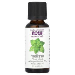 Now Foods Melissa (Lemon Balm) Oil (Melissa Officinalis) Essential Oil 100% Pure Natural Undiluted Uncut Therapeutic Grade Oil