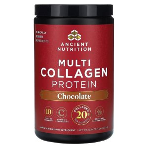Ancient Nutrition Hydrolyzed Multi Collagen Peptides Powder – Chocolate Flavor, Collagen Protein Supplement