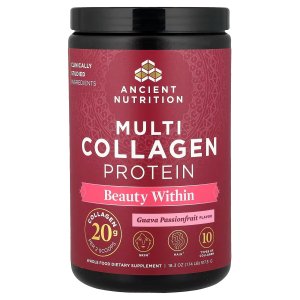 Ancient Nutrition Hydrolyzed Multi Collagen Peptides – Beauty Within, Collagen Protein Supplement