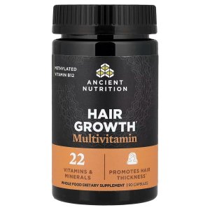 Ancient Nutrition Hair Growth Multivitamin – Supports Thicker Hair, Hair &amp; Beauty Wellness Supplement