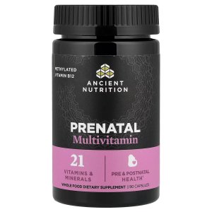 Ancient Nutrition Methylated Prenatal Multivitamin for Women – Prenatal Vitamin &amp; Daily Nutrition Supplement