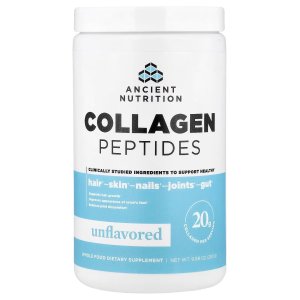 Ancient Nutrition Hydrolyzed Collagen Peptides Powder – Unflavored, Pure Collagen Protein Supplement