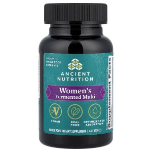 Ancient Nutrition Women’s Fermented Methylated Multivitamin – Daily Women’s Multivitamin &amp; Wellness Supplement