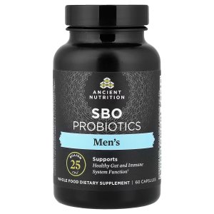 Ancient Nutrition SBO Probiotics Ultimate 60 Capsules + Vitamin D 90 Capsules – Probiotic &amp; Vitamin D Supplemen