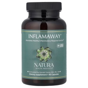 Natura Health Products InflamAway 90 Capsules – Inflammation Support &amp; Daily Wellness Supplement