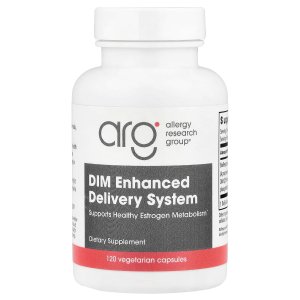 Allergy Research Group ARG DIM Enhanced Delivery System Soy-Free 120 Capsules – Advanced DIM Supplement for Daily Wellness