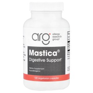 Allergy Research Group Mastica® 500 mg 120 Vegetarian Capsules – Premium Digestive Support &amp; Daily Wellness Supplement