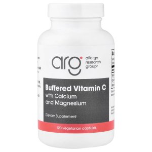 ARG Buffered Vitamin C 1000 mg 120 Tablets – High Potency Vitamin C Supplement for Immune &amp; Daily Wellness Support