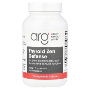 Allergy Research Group Thyroid Zen Defense 120 Capsules – Advanced Thyroid Nutritional Support &amp; Daily Wellness Supplement