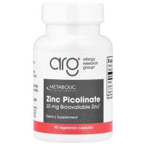 Metabolic Maintenance Zinc Picolinate 30 mg 90 Capsules – High Potency Zinc Supplement for Immune Health &amp; Daily Wellness Support