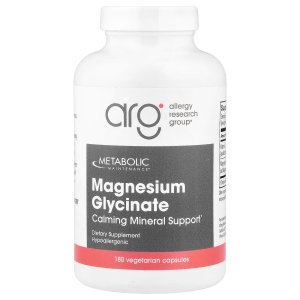 Metabolic Maintenance Magnesium Bisglycinate 180 Capsules – Premium Magnesium Supplement for Muscle, Nerve &amp; Daily Wellness Support
