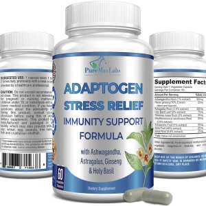 Adaptogen Stress Relief &amp; Immune Support Formula – Premium Herbal Adaptogenic Supplement for Stress Balance, Energy &amp; Daily Wellness in Pakistan