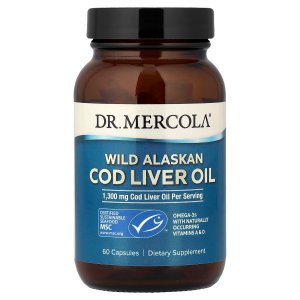 Buy Dr. Mercola Cod Liver Oil 650mg Capsules in Pakistan