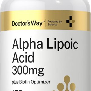 Doctor’s Way Alpha Lipoic Acid 300mg – Antioxidant Supplement