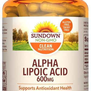 Sundown Alpha Lipoic Acid 600mg Capsules – ALA Supplement
