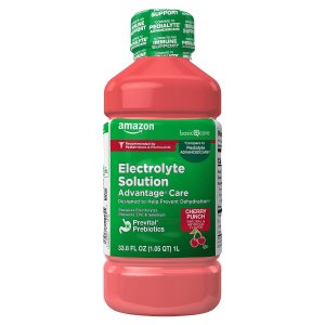 Amazon Basic Care Electrolyte Hydration Drink – Prebiotics &amp; Zinc