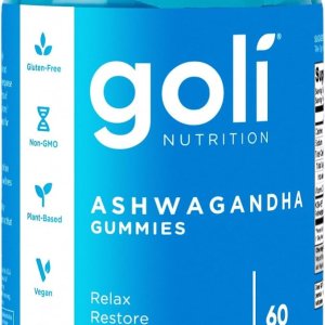 Goli Ashwagandha &amp; Vitamin D Gummies – KSM-66, 60 Count