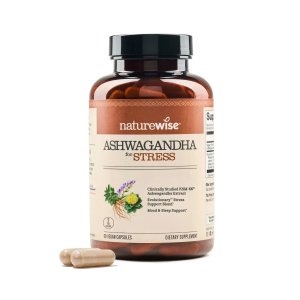 NatureWise Ashwagandha for Stress with KSM-66 Extract