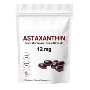 Micro Ingredients Astaxanthin 12mg 120 Softgels with MCT Oil