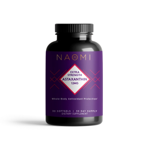 NAOMI Astaxanthin 12mg Zanthin Softgels | Extra Strength Supplement