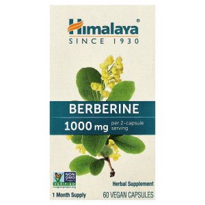 Himalaya Berberine 500mg Per Capsule | Vegan Dietary Supplement