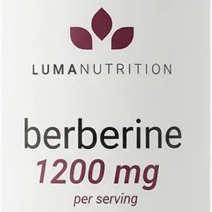 Luma Nutrition Berberine 1200mg | Pure Berberine Supplement