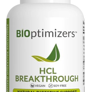 BIOptimizers HCL Breakthrough | Betaine HCl | 90 Pepsin-Free Capsules
