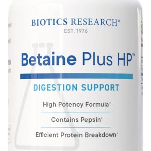 BIOTICS RESEARCH Betaine Plus HP HCL 700mg with Pepsin