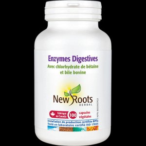 Digestive Enzymes with Ox Bile &amp; Betaine HCl | Papain &amp; Pepsin | 100 Capsules