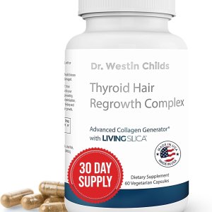Dr. Westin Childs Thyroid Hair Growth Support | Biotin &amp; Silica | 120 Capsules