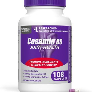 Nutramax Cosamin DS Joint Supplement | Glucosamine &amp; Chondroitin | 180 Capsules