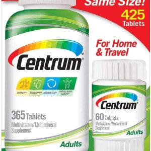 Centrum Multivitamin &amp; Multimineral Supplement for Adults | 425 Tablets
