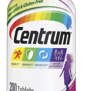 Centrum Multivitamin for Women | Multivitamin &amp; Multimineral with Iron | 200 Tablets