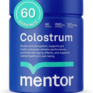 Mentor Organic Bovine Colostrum Powder – Gut &amp; Immune Support