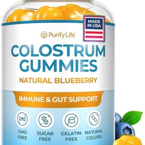 Purify Life Bovine Colostrum Gummies 1500mg – Gut Health Support