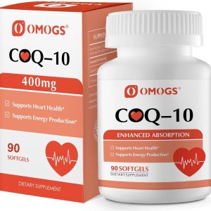 OMOGS CoQ10 400mg – Cardiovascular &amp; Wellness Support